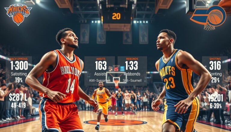 knicks vs pacers match player stats